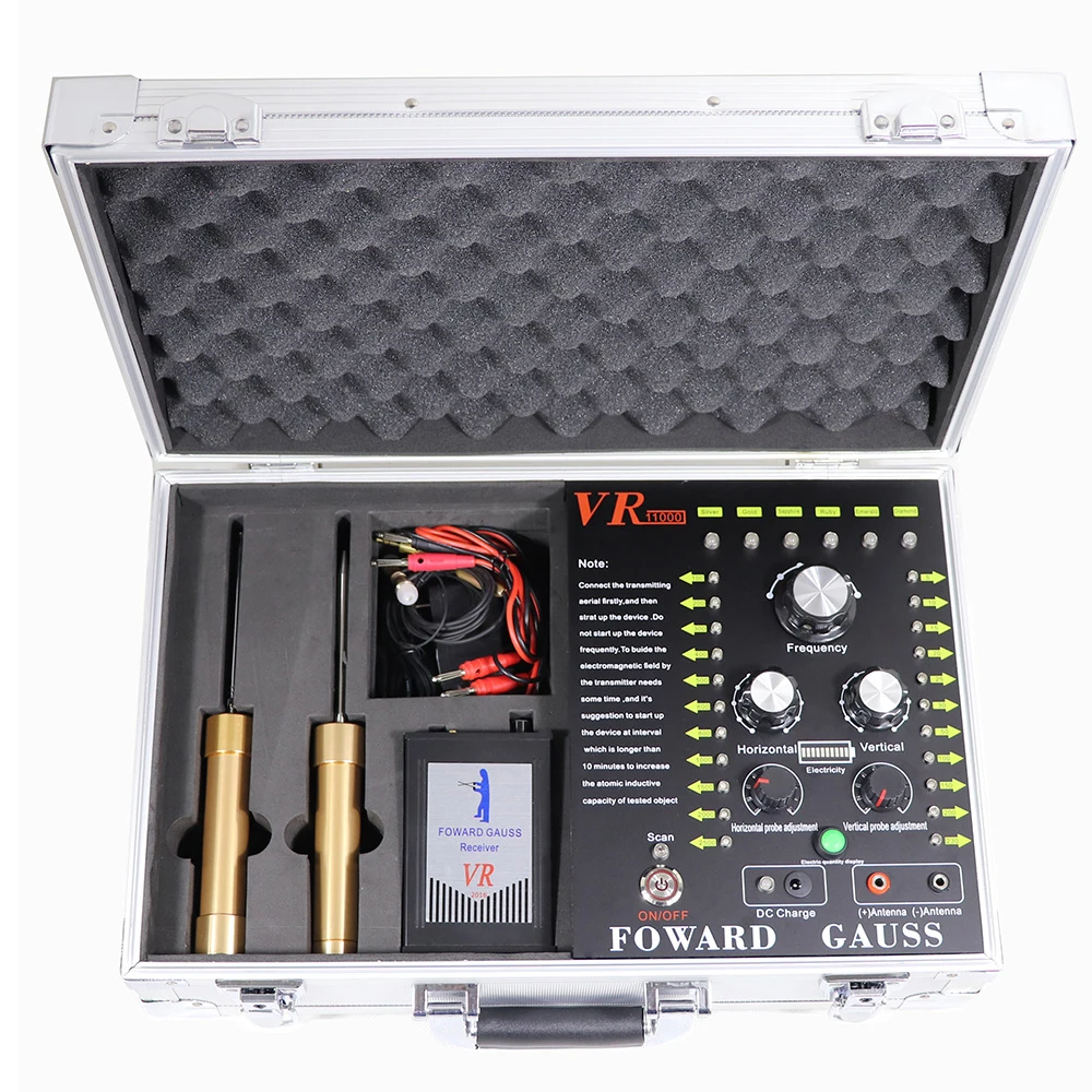 

Long Range VR11000 Metal Detector Detecting Range: 100-2500m Add Function of Indicator Light