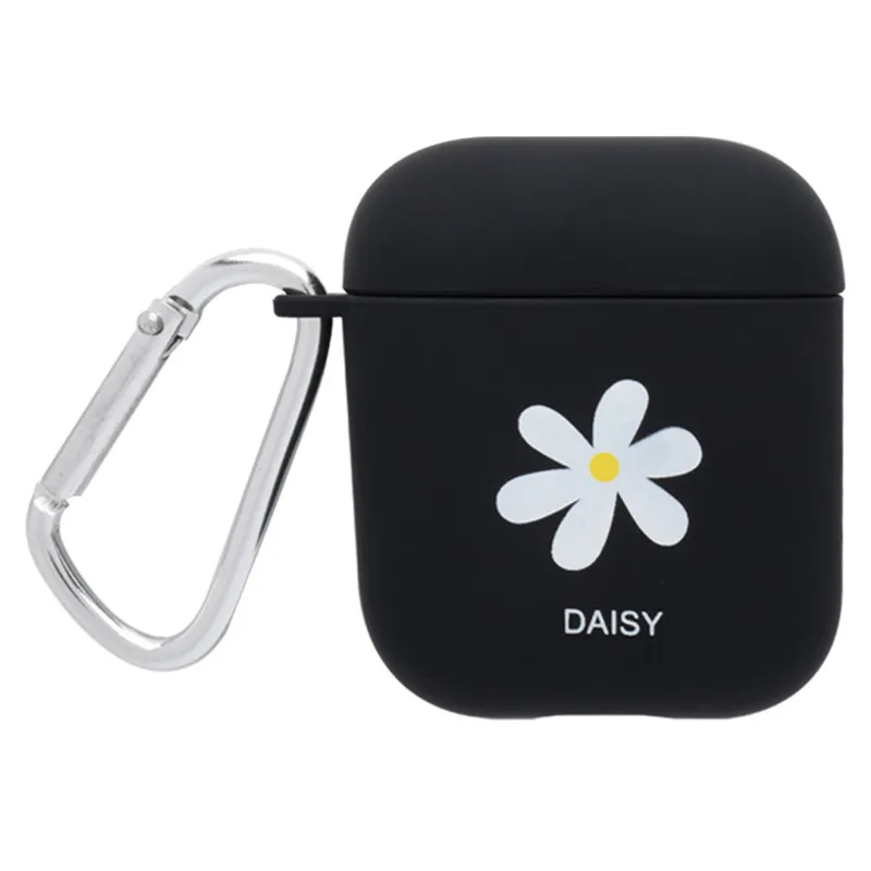 7 OTTWN For Apple Airpods 1 2 Silicone Case PC Cute Smiley Face Simple Earphone Hard Case Protection Portable Earphone Case Scrub - Цвет: 7