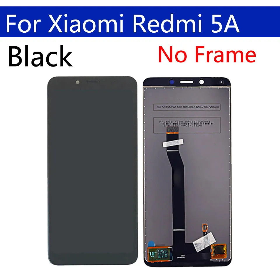 5,4" для Xiaomi Redmi 6 Redmi6, сенсорный экран, дигитайзер, ЖК-рамка в сборе, замена для Redmi 6A, ЖК-дисплей 1440*720