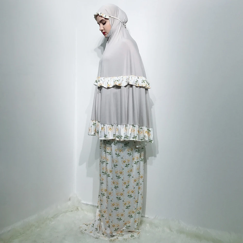 Женское Молитвенное платье из двух предметов, длинная юбка и платье в стиле химар, 2 шт. от AliExpress RU&CIS NEW