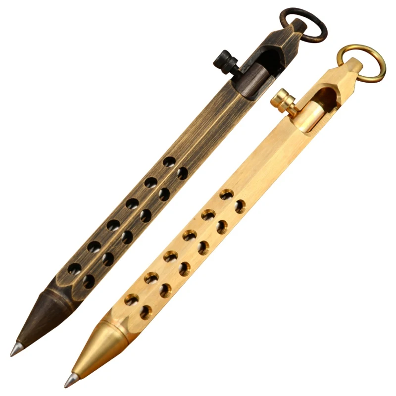 

Тактическая ручка для самообороны, многофункциональная латунная противоскользящая портативная тактическая ручка, инструменты