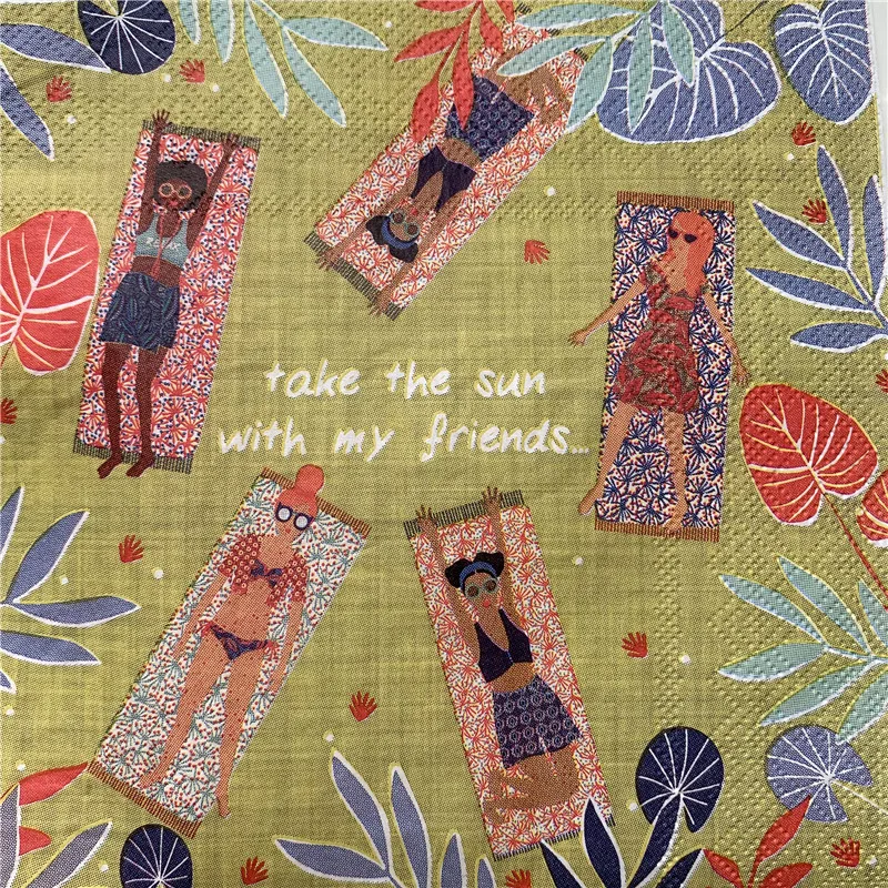 20 3 слойные фанерные в винтажном стиле салфетки бумажный ежедневник ткани для