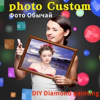 photo custom diamond painting 5d full squareround rhinestone diamond cross stitch kit diamond mosaic picture decoration home