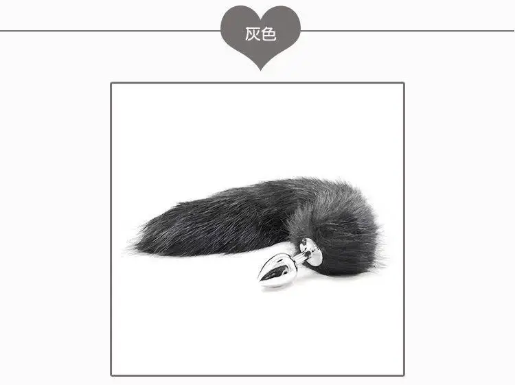 Анальная пробка игрушки простаты для геев серый белый цвет |