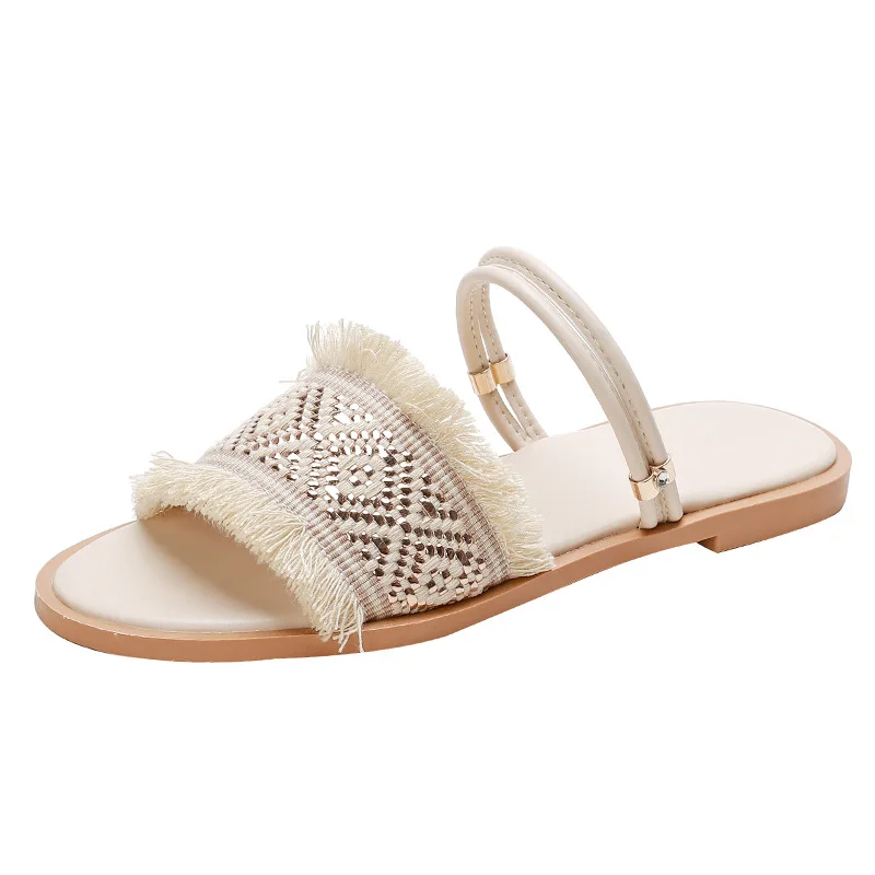 

Women's Gladiator Bohemia Sandals Shoes Ladies Flat Platform Shoes Bohemia Fashion Beach Summer Women Sandals Big Size