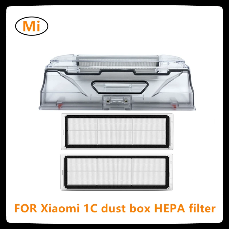 

Dust box HEPA Filter Replacement of parts For Xiaomi 1C STYTJ01ZHM robotic vacuum cleaner Dustbin accessories