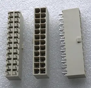 For 5569, 5557, 2 x12p double socket flat tipPointedPin ATX24P computer female connector headboardPower socket For 5569, 5557, 2 x12p double socket flat tipPointedPin ATX24P computer female connector headboardPower socket