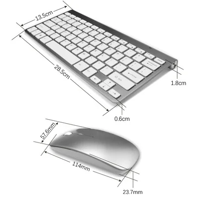 

Spot 2.4G Wireless Keyboard And Mouse Set Wireless Ultra-Thin Mini Office Keyboard And Mouse Set Ergonomic