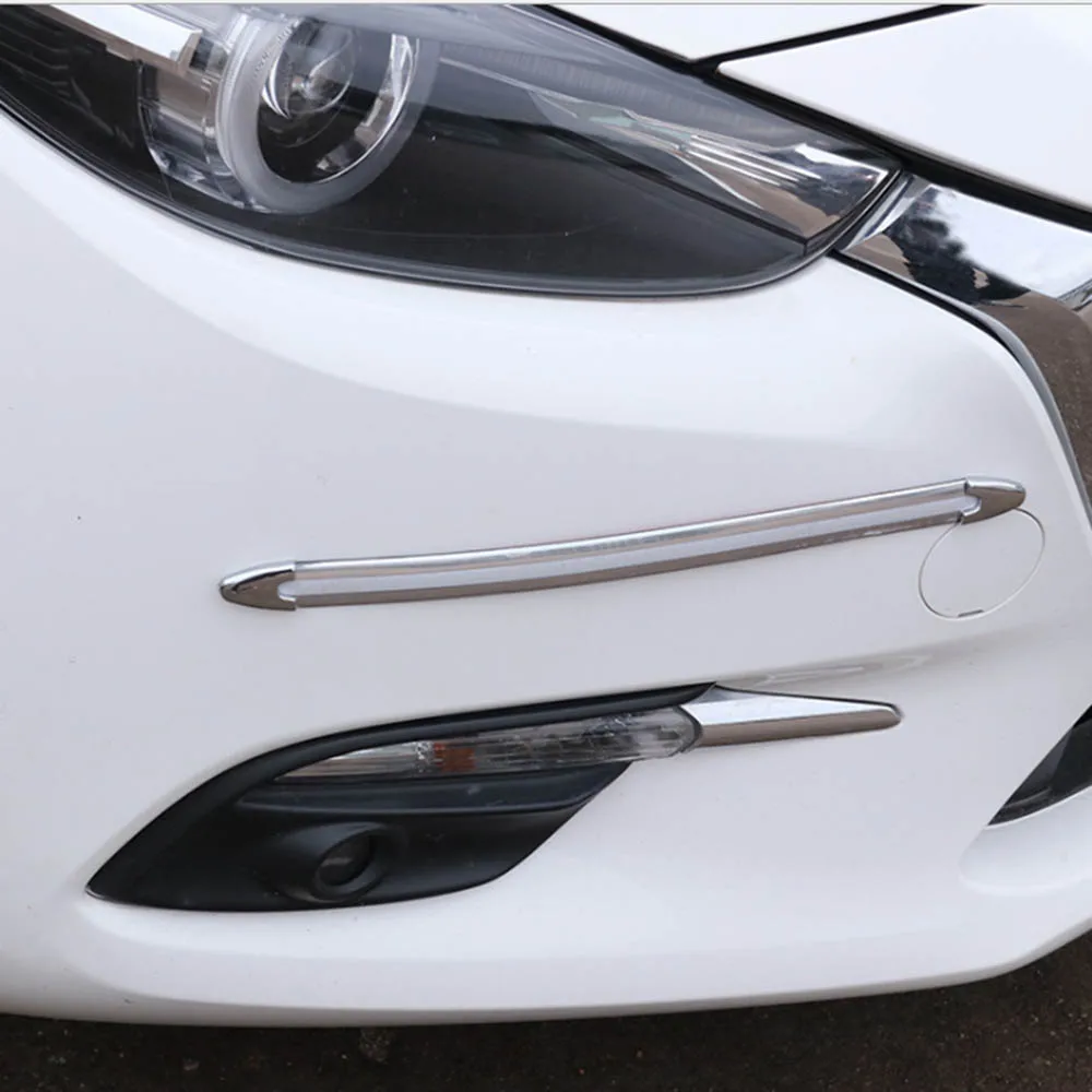 4 шт. Противоударная полоса для автомобиля SUV Edge защита автомобильного бампера