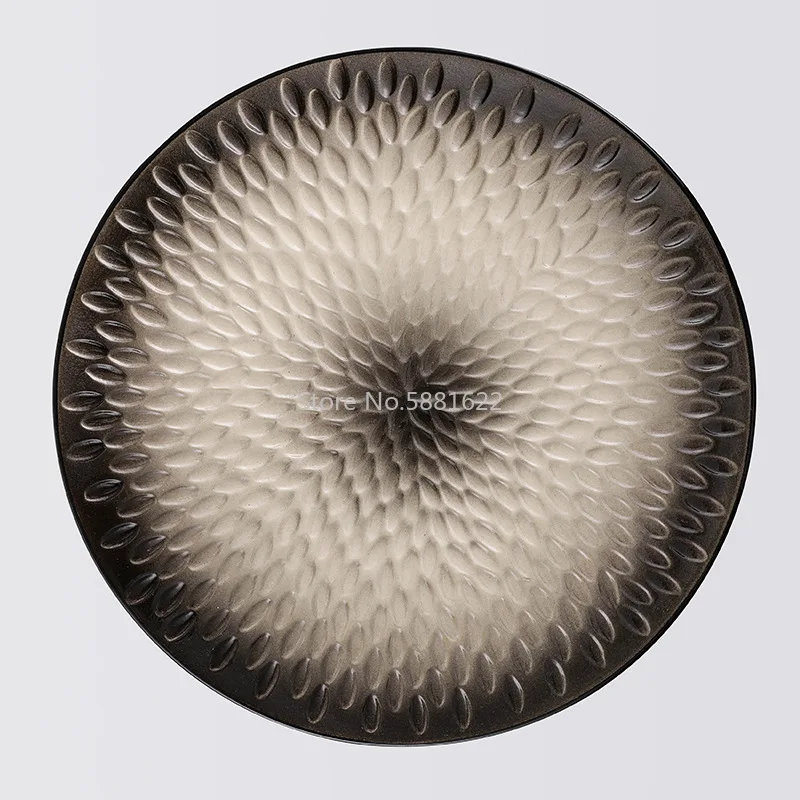 Новый креативный набор керамических десертных блюд в японском стиле фарфоровое