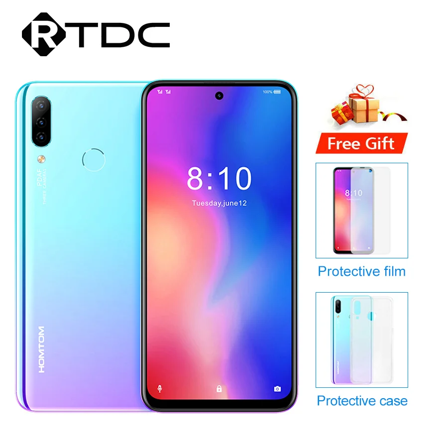 Смартфон P30 pro Android 9 0 Helio P23 Восьмиядерный процессор MTK6763 4 ГБ 64 экран 6 41 дюйма 4000 мАч