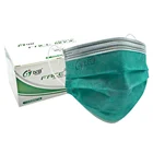 Одноразовая 3-слойная тканевая Защитная зеленая маска для лица для девочек на женский новогодний подарок год