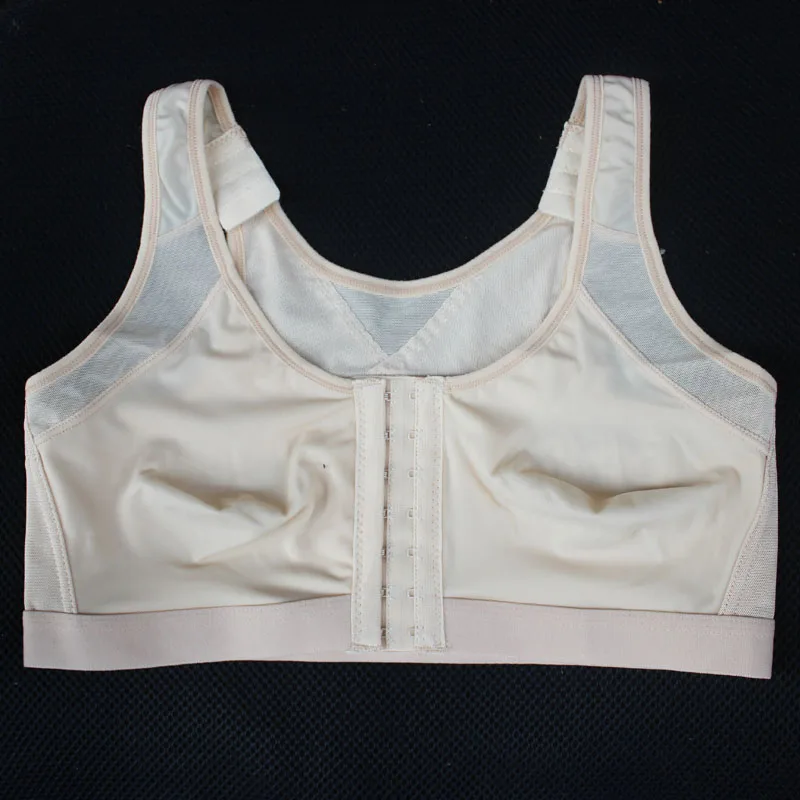 Женский бюстгальтер без косточек, с полным покрытием, с застежкой спереди, без косточек, с поддержкой спины размера плюс, однотонный, черный, телесный, с регулируемыми лямками, пуш-ап, бюстгальтер