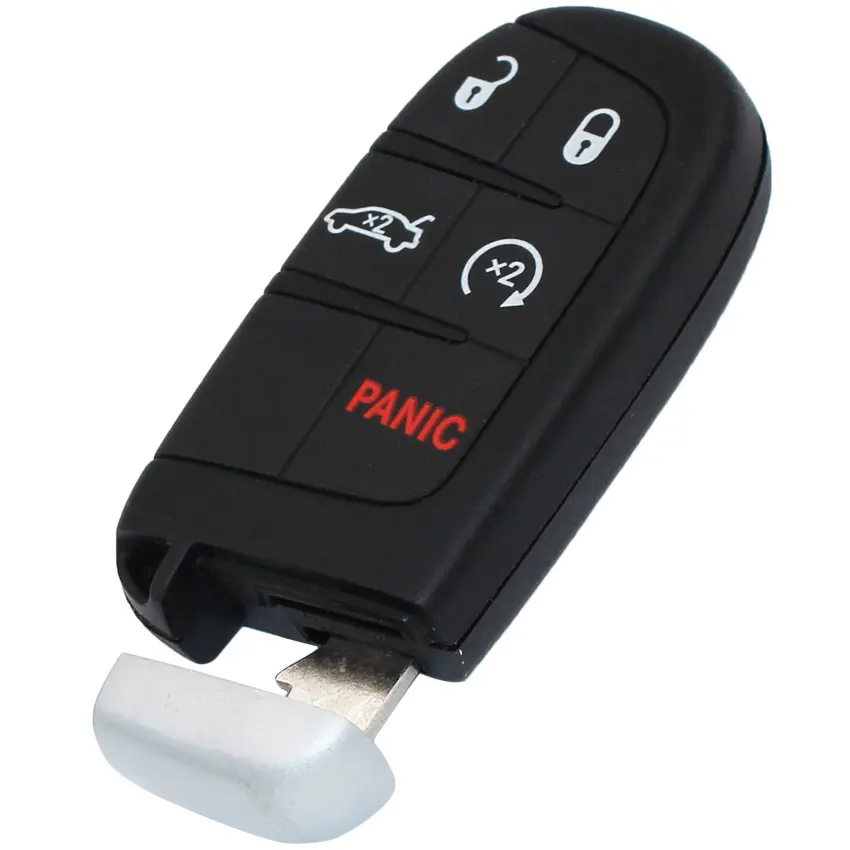 4 + 1 кнопки смарт пульт дистанционного ключа чехол Брелок кармашек для Chrysler Dodge