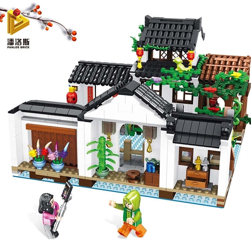 Новое впечатление китайский стиль серии Новогодний ужин цзяньнань водный город