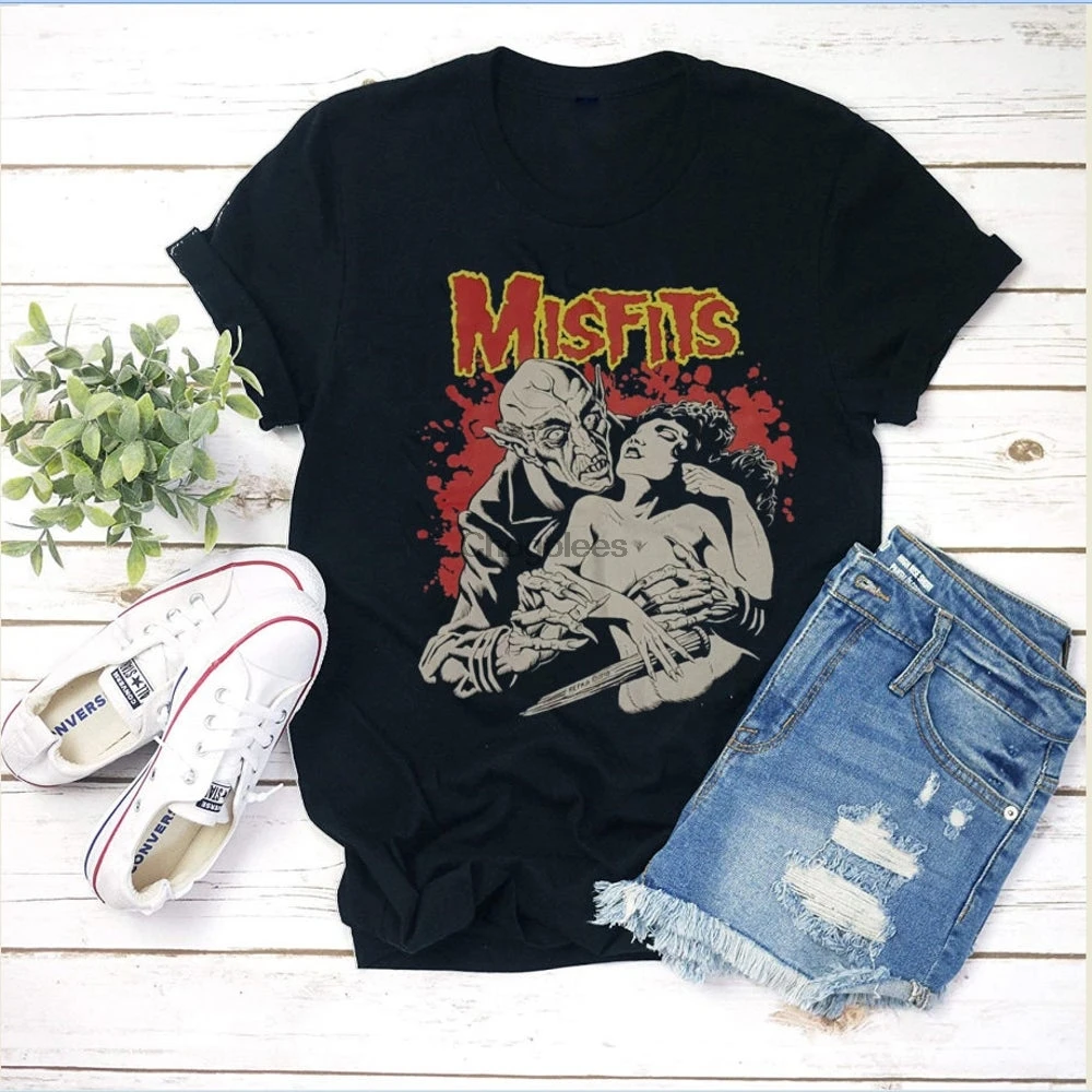 Футболка The Misfits the misfits fiend club мягкая хлопковая футболка размера S 5XL |