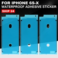 5pcs hot waterproof adhesive sticker for iphone 6s p 7 8 plus 7p 8p lcd screen frame 3m tape precut gule repair parts assembly
