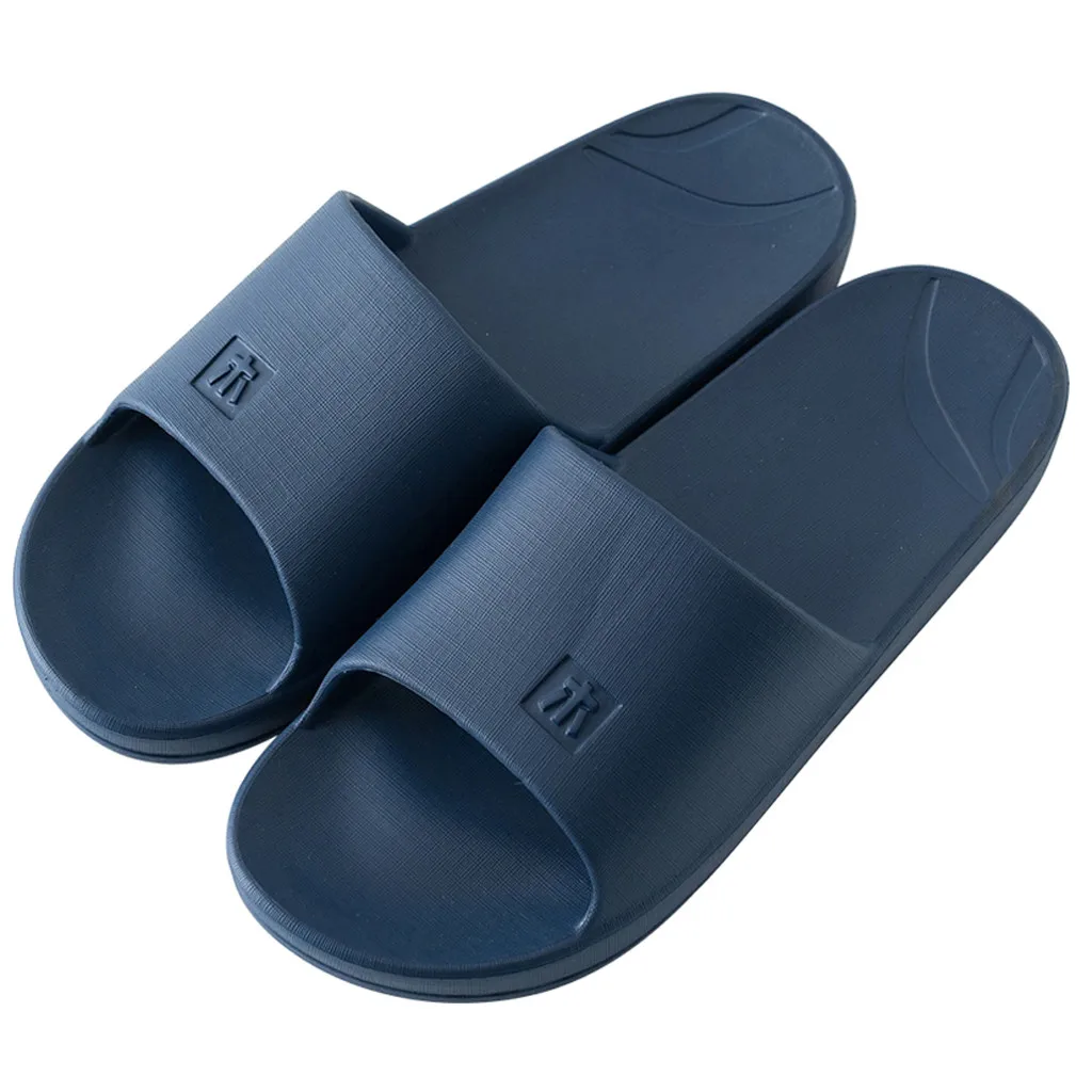 25 # мужские тапочки Тапочки для помещений Одноцветная семейная обувь Мужские