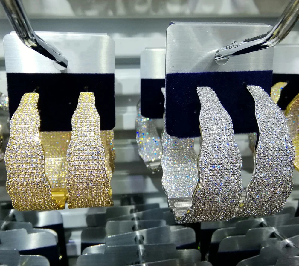 Missvikki африканские Дубай панк стиль широкий обруч серьги ювелирные изделия