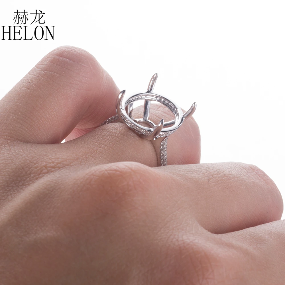 Кольцо обручальное белое золото 14 карат с бриллиантами 0 42 карата 11 х16-14х19 мм 4