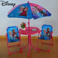 disney childrens folding tables and chairs portable rainproof four piece outdoor portable cartoon multifunctional beach chair