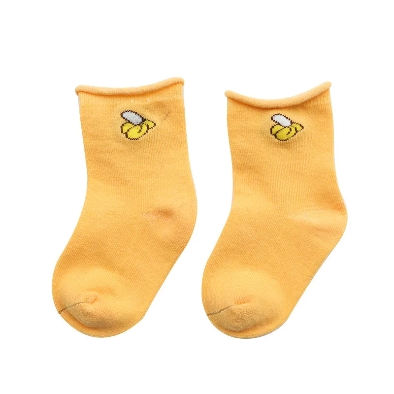 Детские хлопковые носки Лотос для мальчиков и девочек милые мягкие короткие с