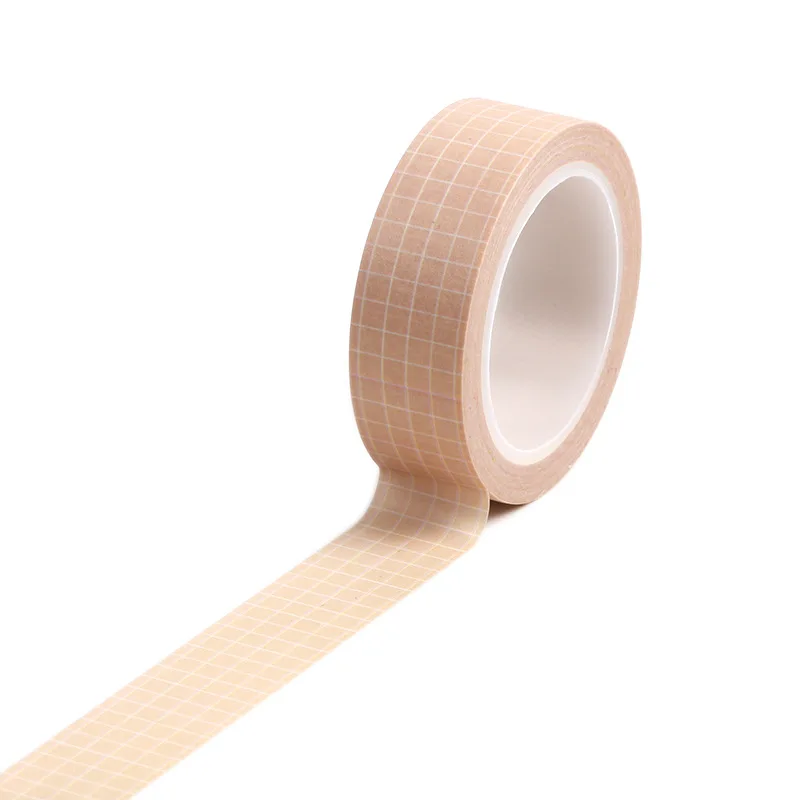 

10M Black and White Grid Washi Tape Japanese Paper DIY Planner Masking Tape Adhesive Tapes Stickers Decorative Stationery Tapes