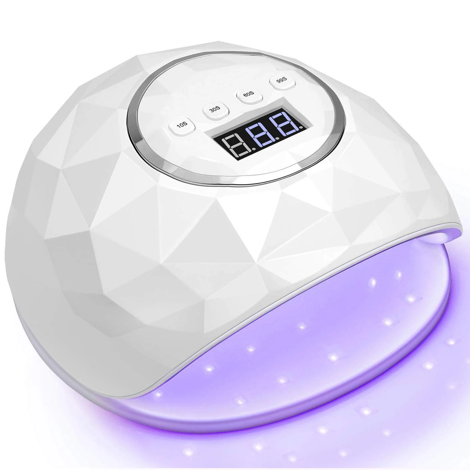 

86W Fast Nail Dryer UV LED Light Gel Nail Polish Curing Lamp for Professional Salon 4 Timer Setting Auto Sensor for Fingernail