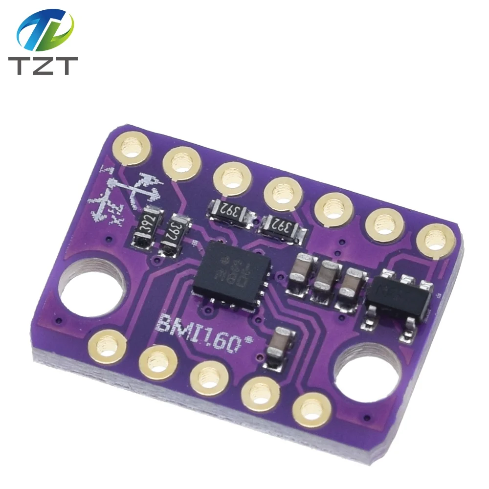 TZT BMI160 GY 6 axis Rate Gyro Gravity модуль датчика акселерометра IIC I2C SPI протокол связи 3 5V|sensors