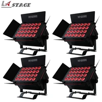 free shipping 4pcslot rgbw 24x12w led city color lights stage light led wall washer lights with high power dmx 8ch