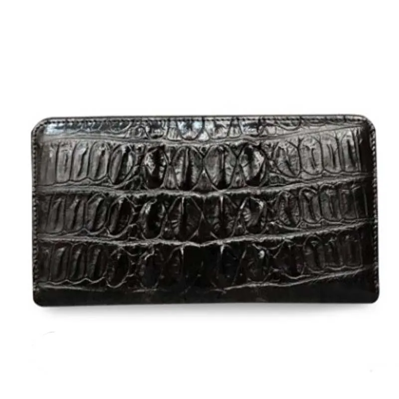 Мужской кошелек из натуральной кожи под крокодила| |