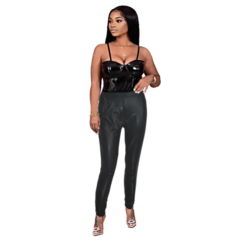 

Женские леггинсы с блестками, повседневные леггинсы с покрытием, лето 2021