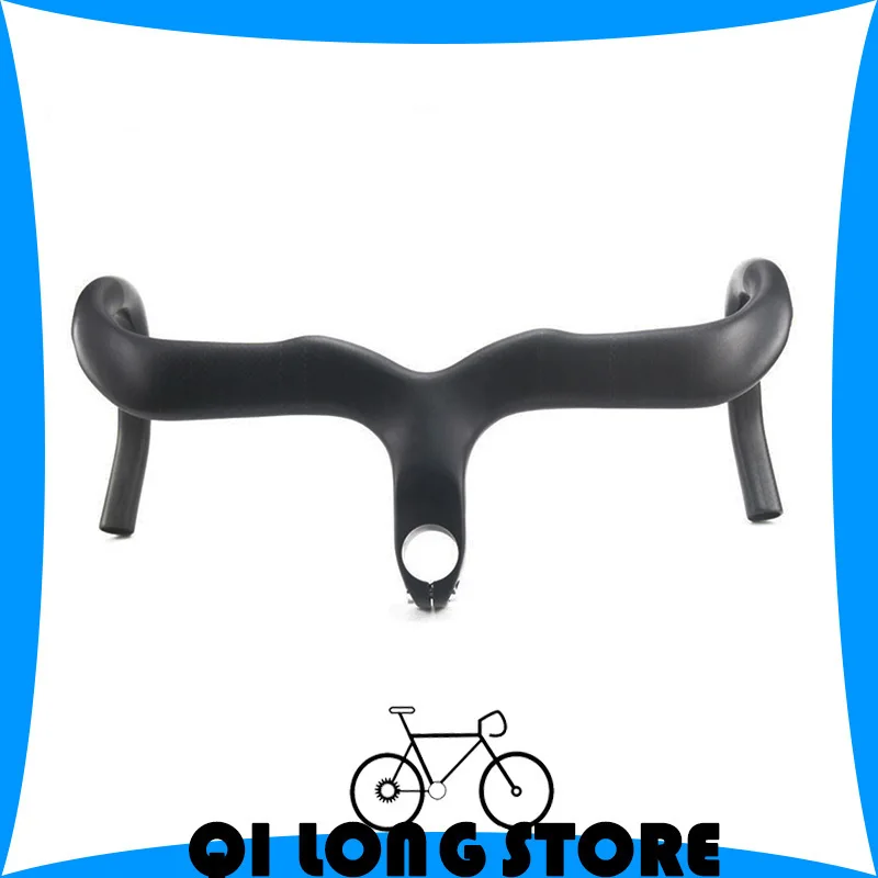 

Осветительный цельный руль для дорожного велосипеда, 28,6 дюйма, с тросиком смесителя, матовый/глянцевый аксессуар, 90/100/110/120