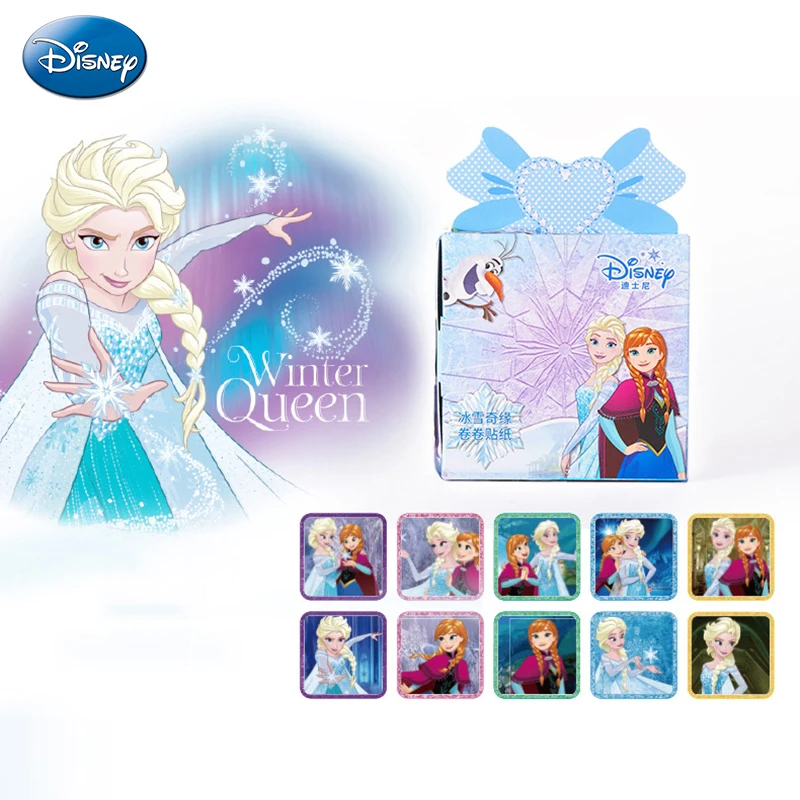 200 листов в коробке диснеевские Мультяшные наградные наклейки Холодное сердце 2