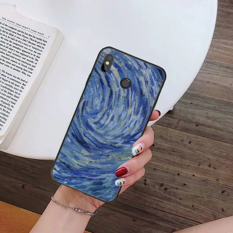 

art aesthetic van Gogh painting Phone Case For Xiaomi mi Redmi note 7 8t 9 9t 9s 8 10 10t 11 pro lite K20 max 3