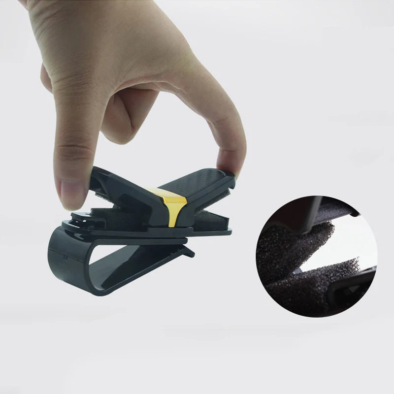 Автомобильный солнцезащитный козырек автомобильный держатель для очков зажим