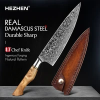 hezhen 8 3 professional chef knife 67 layers damascus steel super cook knife razor sharp japanese core blade kitchen knife