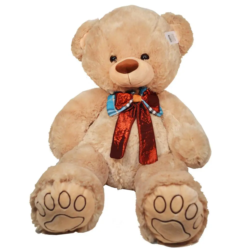 60см Гигантские большие медведи Фаршированные детские игрушки Коричневая