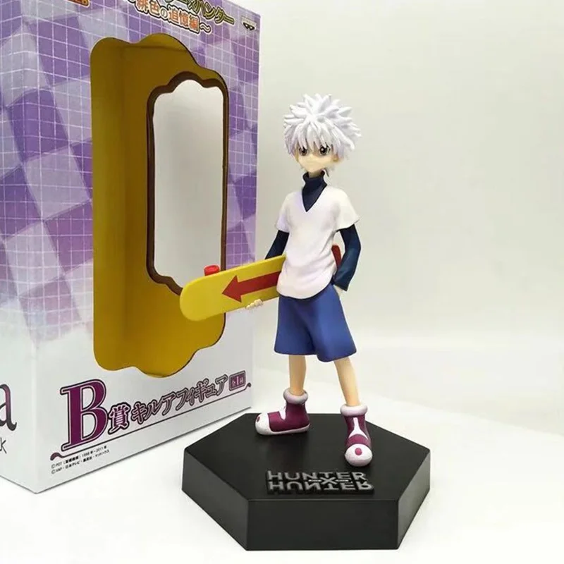 Модель Hunter X Gon Freecss Killua Zoldyck ПВХ экшн Фигурки игрушки Irumi Zorudikku Kurapika curarpikt Hisoka hyskoa