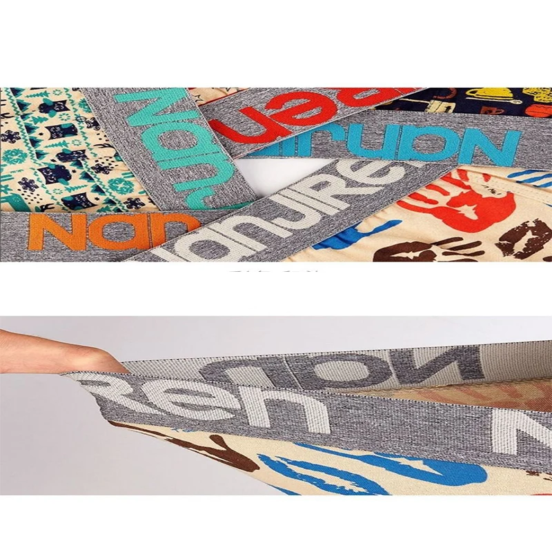 Hot Underwear Boxing Men Cotton Boxer  Underpants Male Panties Breathbale Shorts U Convex Pouch Plus Size L-3XL