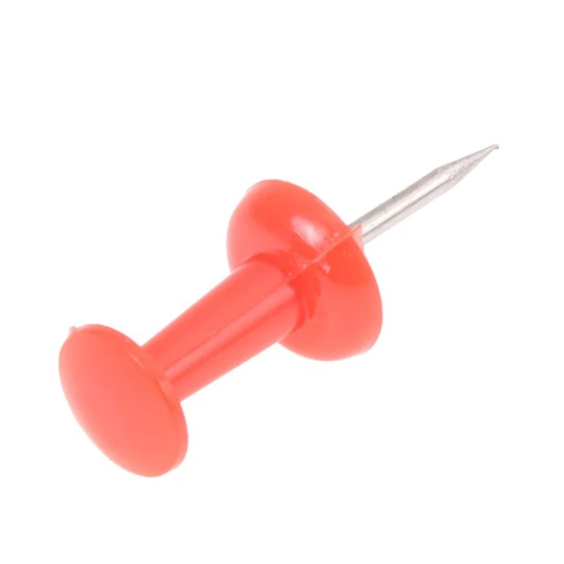 100 шт. цветные металлические кнопки для большого пальца|Канцелярские булавки| |