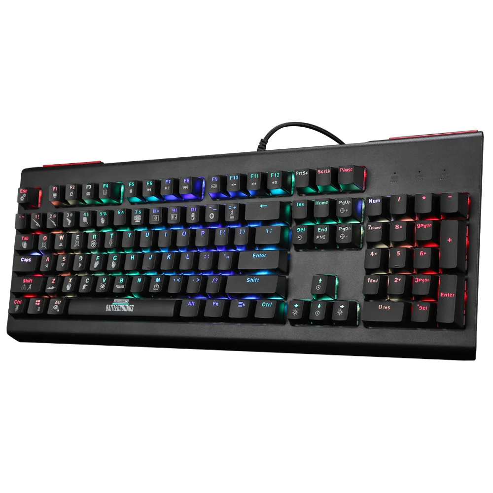 Игровая клавиатура MARVO KG959G, 3 цвета, подсветка, игровая Проводная клавиатура с USB мембранной клавиатурой для настольного компьютера