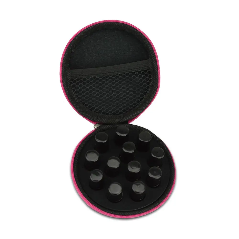 12 отсеков круглый эфирное масло сумка для хранения мини 1 мл 2 косметика