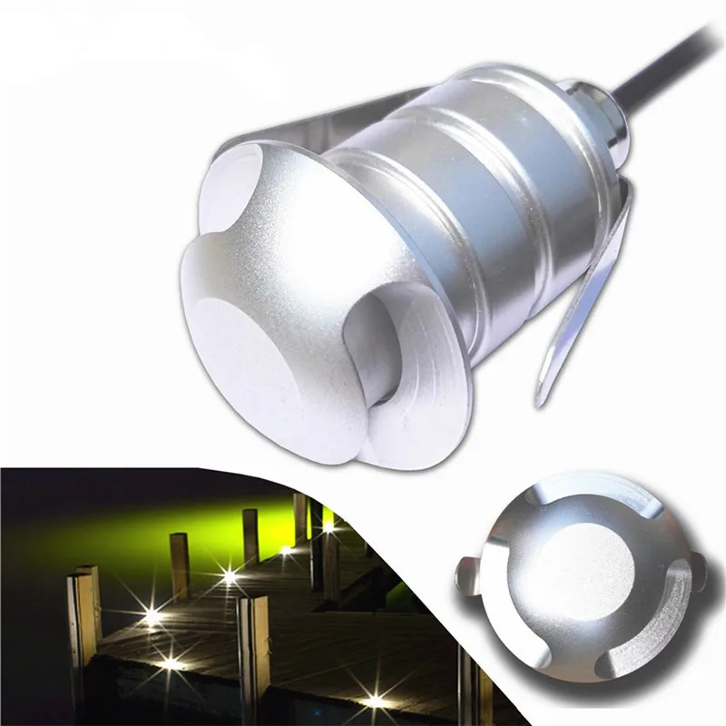 Встраиваемый светодиодный палуба светильник Наборы с защитный корпус для φ50mm в