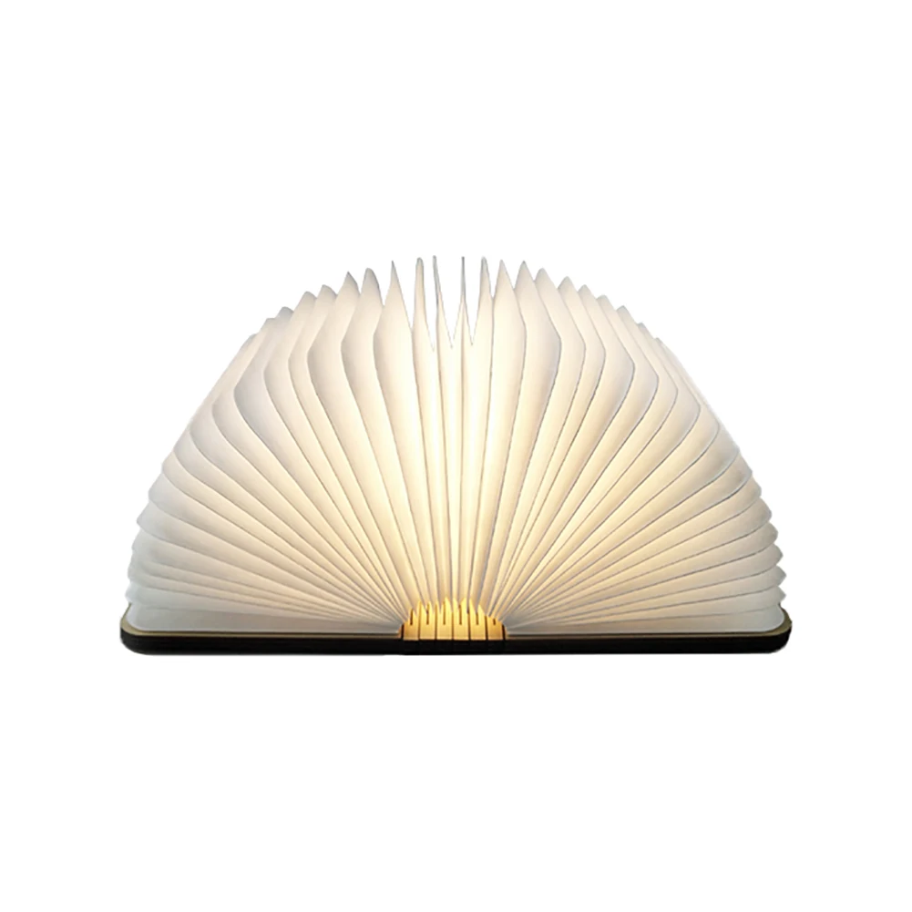 Портативный мини светодиодный книжный светильник s Модный складной деревянный