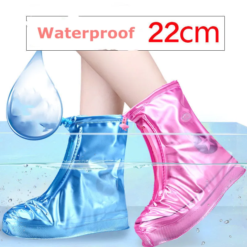 

Adult Rain Boots Covers Men Women Outdoor Travel Rain Boots Non-Slip Thickened Wear-Resistant Rain Boot Shoes Cover