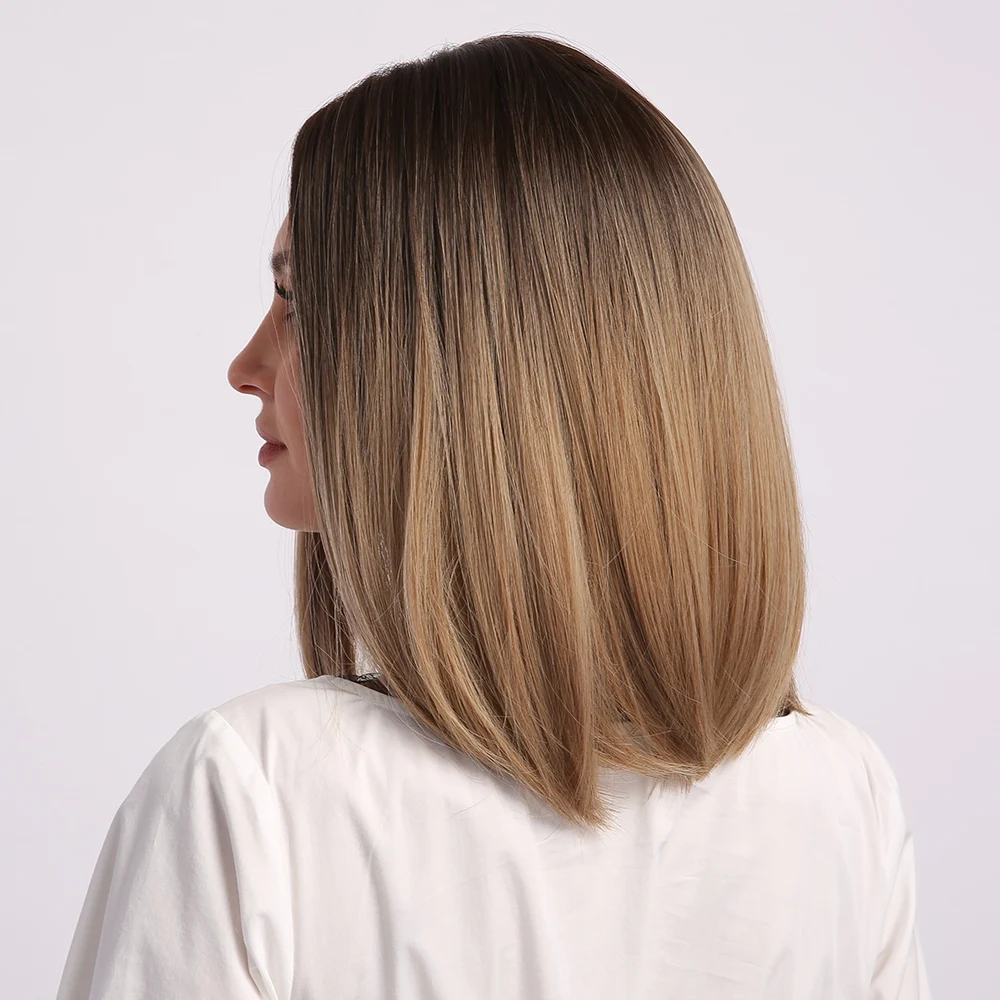 Парики GEMMA синтетические средней длины термостойкие натуральные волосы с