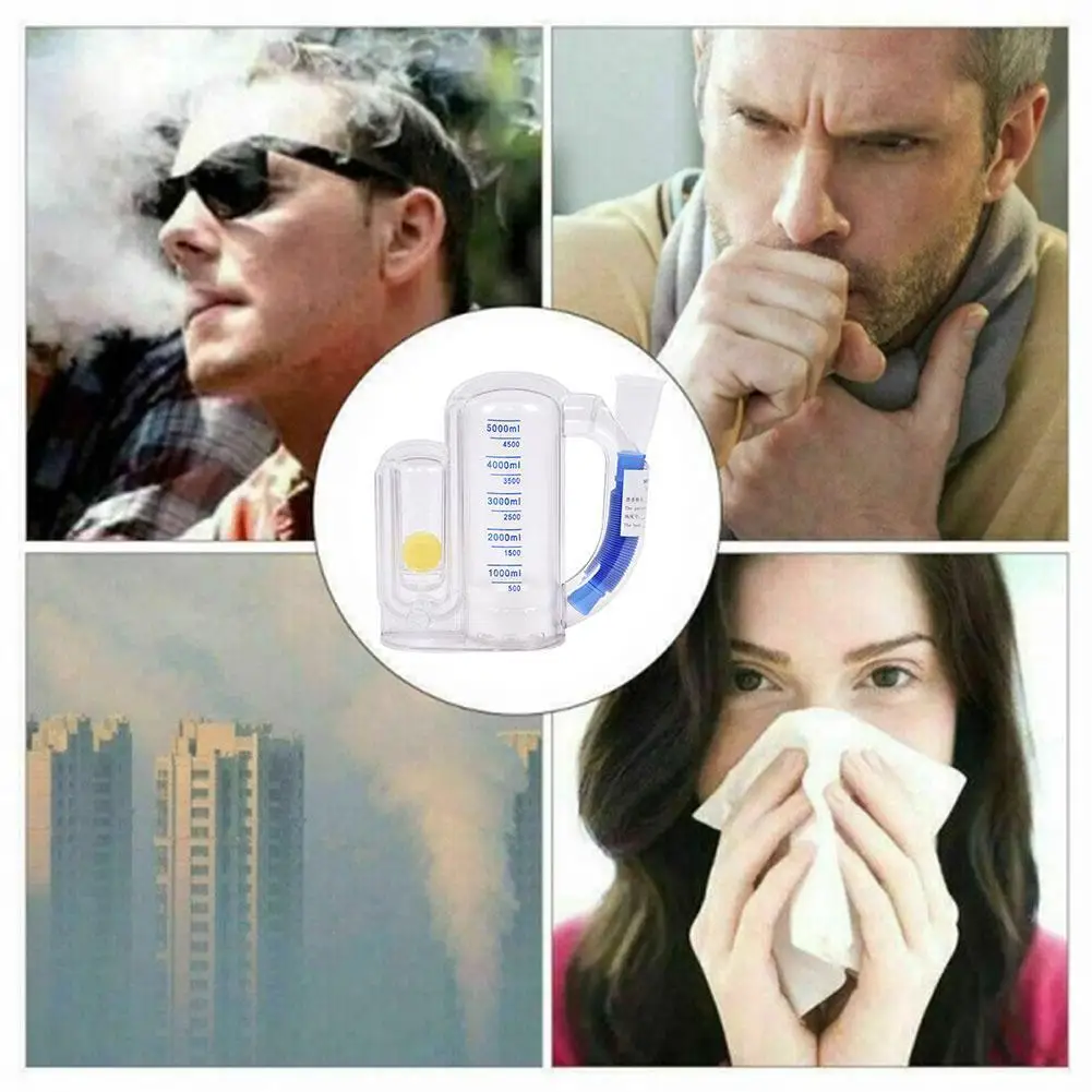 

Large-capacity Breathing Training Device Vital Capacity Exerciser Physical Rehabilitation Device Function Pulmonary Trainin H0Q0