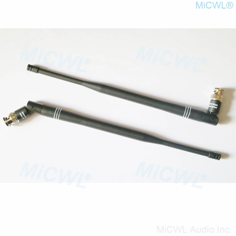 2 шт UHF 10," антенны BNC разъемы для SHURE UC/UB/SLX беспроводные приемники 560-638 МГц