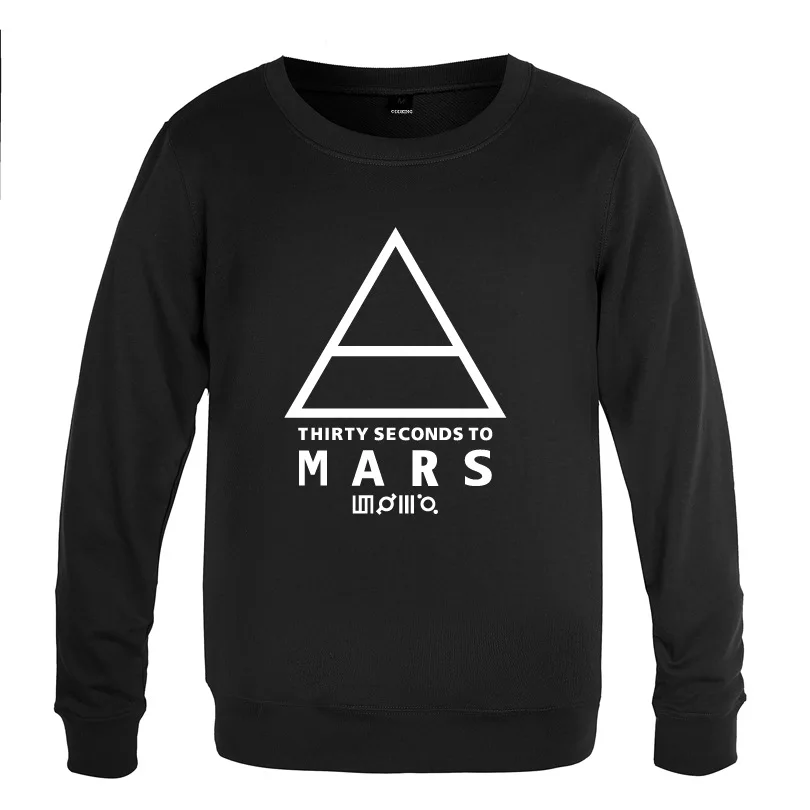 

30 Seconds to Mars 30STM Rock Sweatshirt Men Spring Autumn Long Sleeve O-Neck Pullover Casual Man Hip Hop Streetwear Sport Hoody